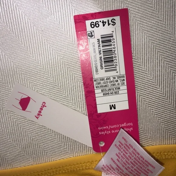 NWT Yellow Crochet Bikini - Picture 4 of 8